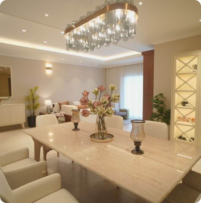 Sobha - Sample apartment ready for viewing in Trivandrum